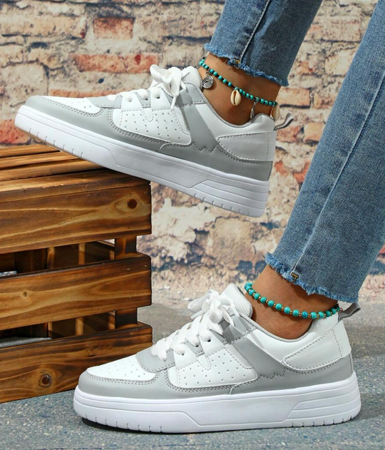 Lunette | Klasyczne damskie sneakersy - Lekka casualowa obuwie sportowe