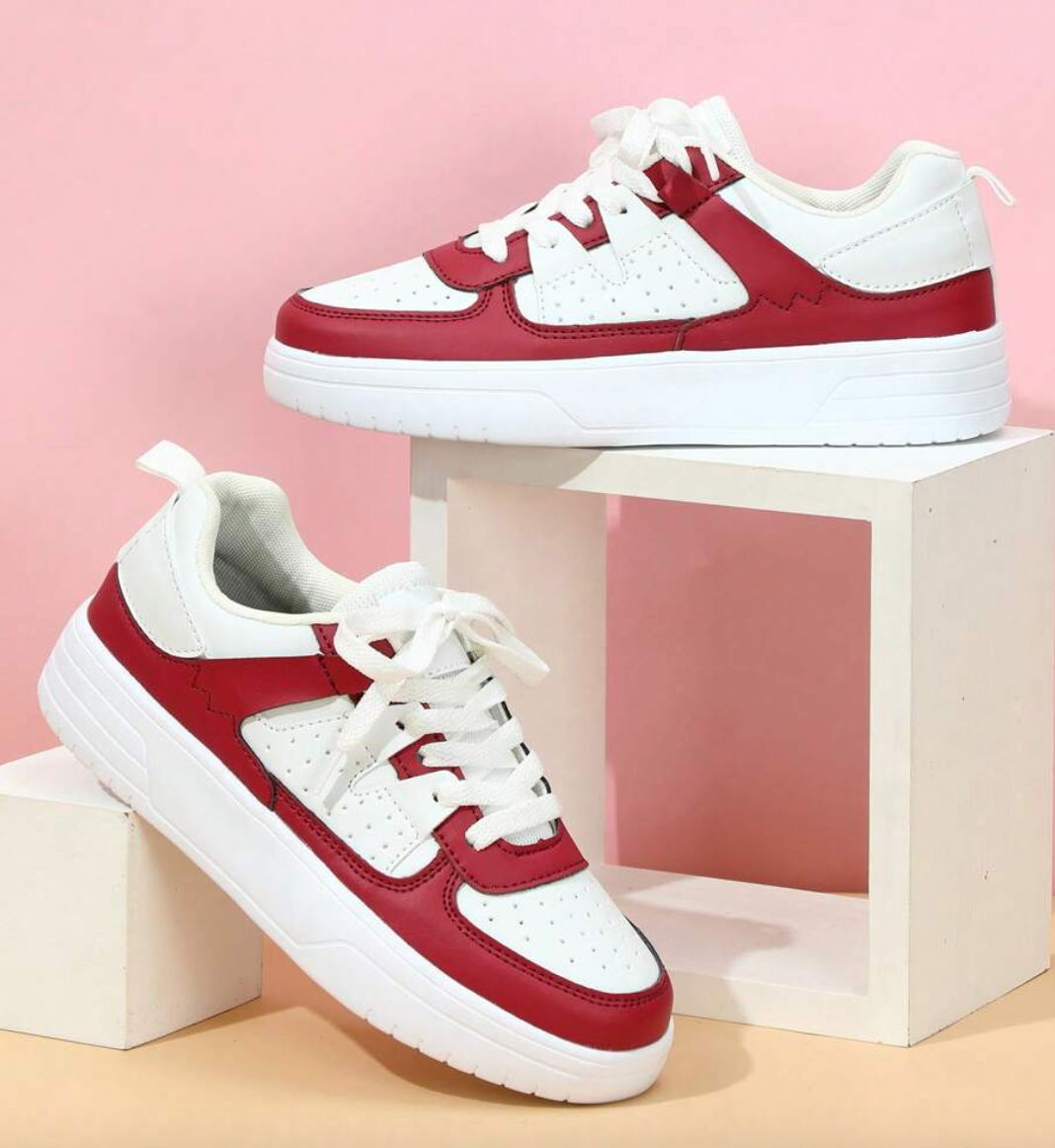 Lunette | Klasyczne damskie sneakersy - Lekka casualowa obuwie sportowe