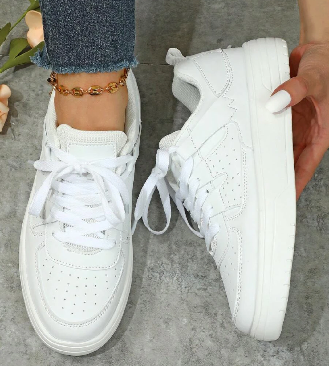 Lunette | Klasyczne damskie sneakersy - Lekka casualowa obuwie sportowe