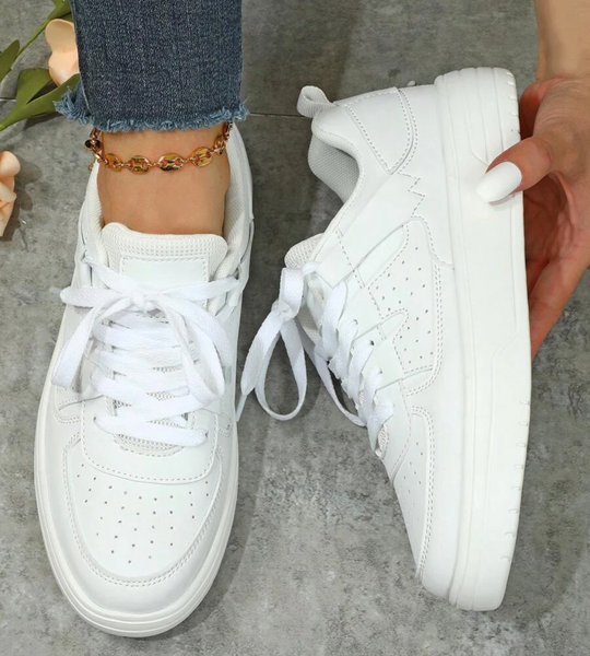 Lunette | Klasyczne damskie sneakersy - Lekka casualowa obuwie sportowe