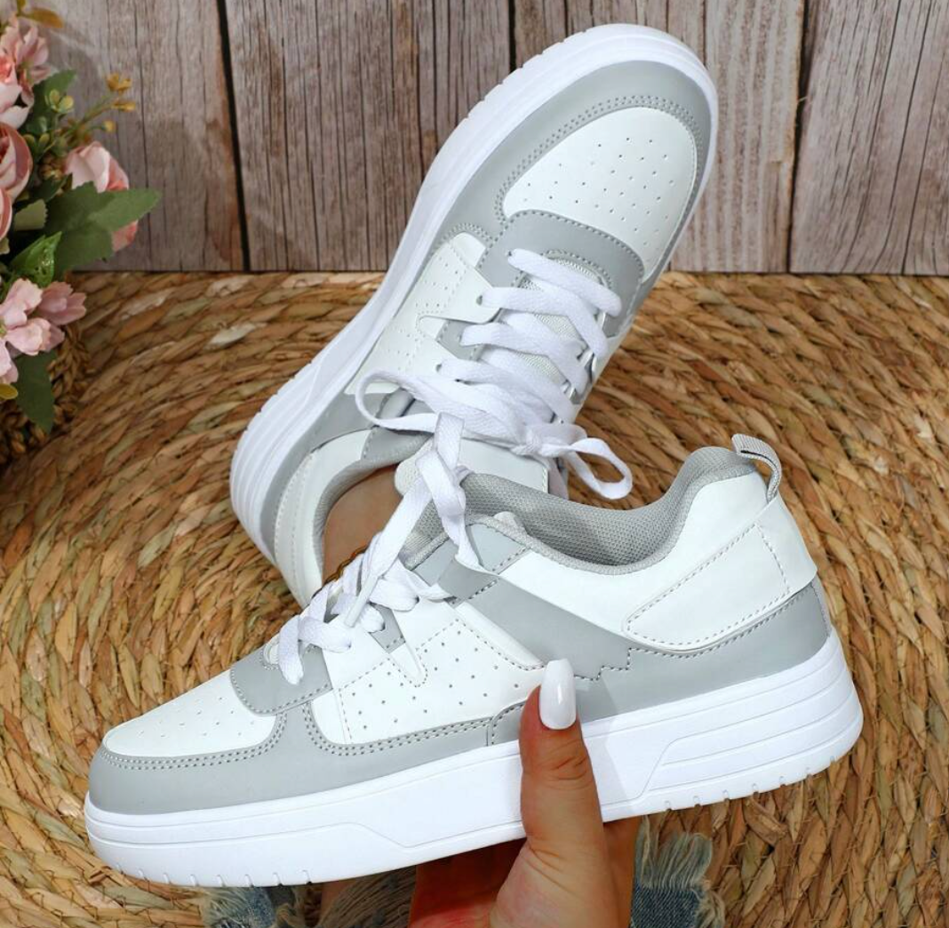 Lunette | Klasyczne damskie sneakersy - Lekka casualowa obuwie sportowe