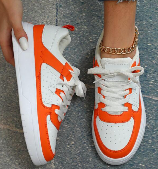 Lunette | Klasyczne damskie sneakersy - Lekka casualowa obuwie sportowe