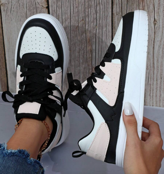 Lunette | Klasyczne damskie sneakersy - Lekka casualowa obuwie sportowe