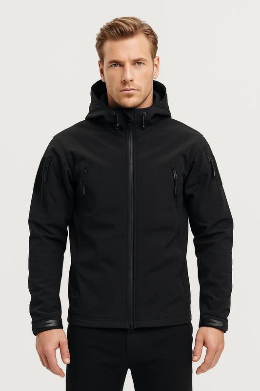 Kurtka softshell męska | regulowany kaptur