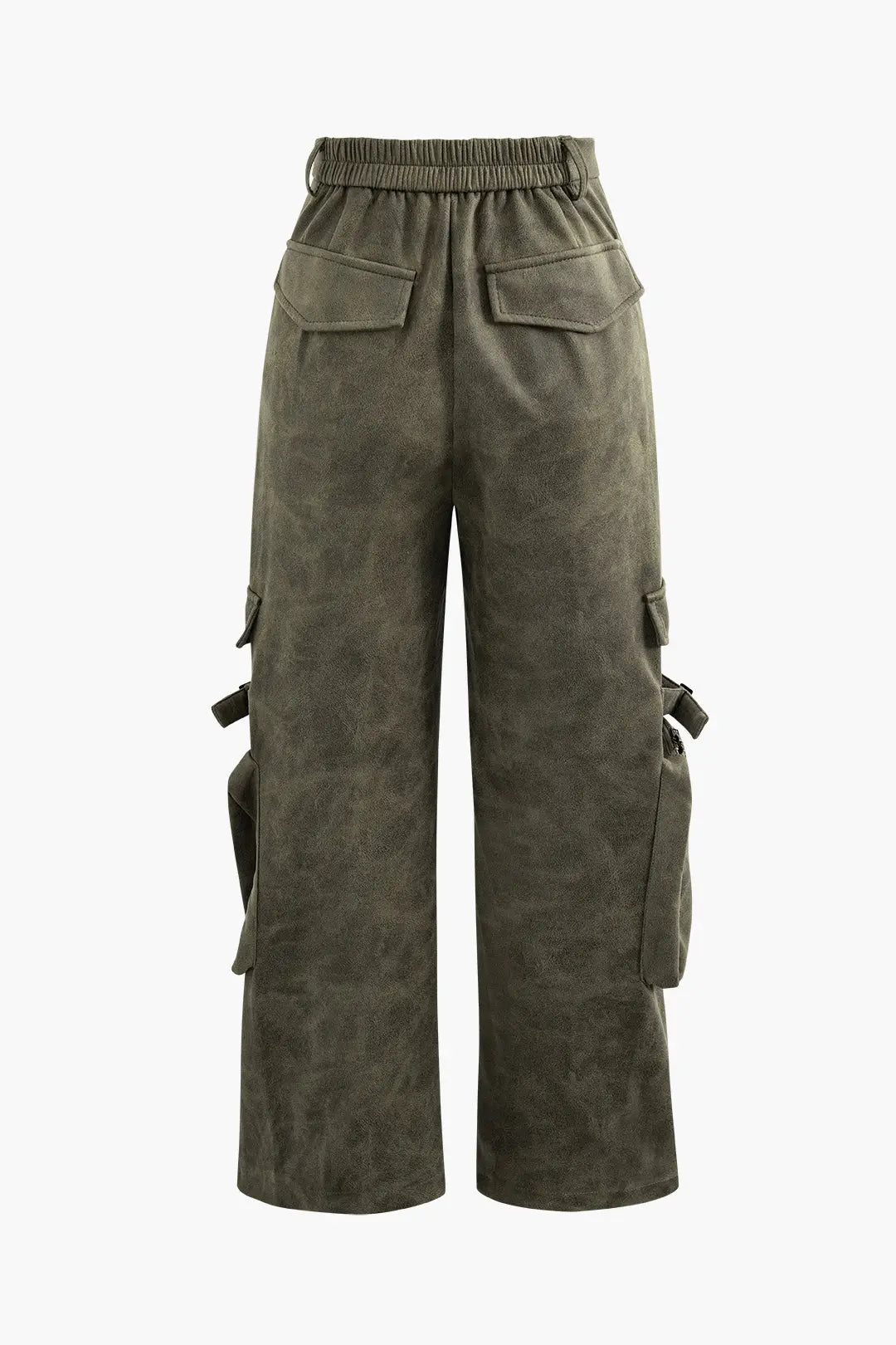 Blanca - Modne Spodnie Cargo z Suede Touch dla Kobiet