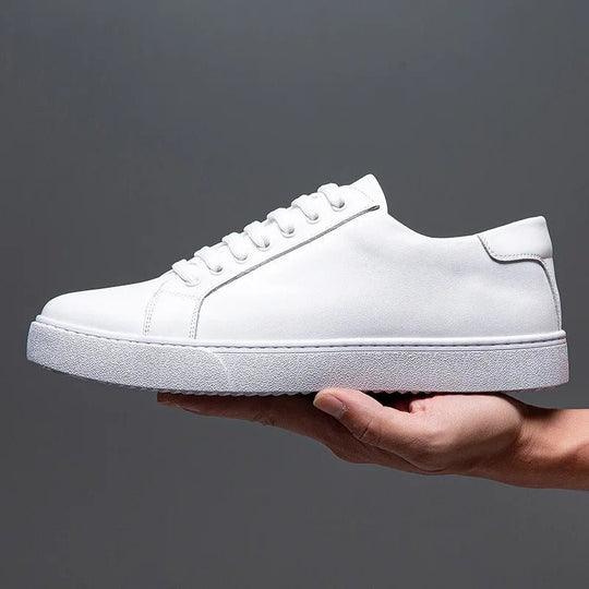 Enzo | Męskie sneakersy ze skóry