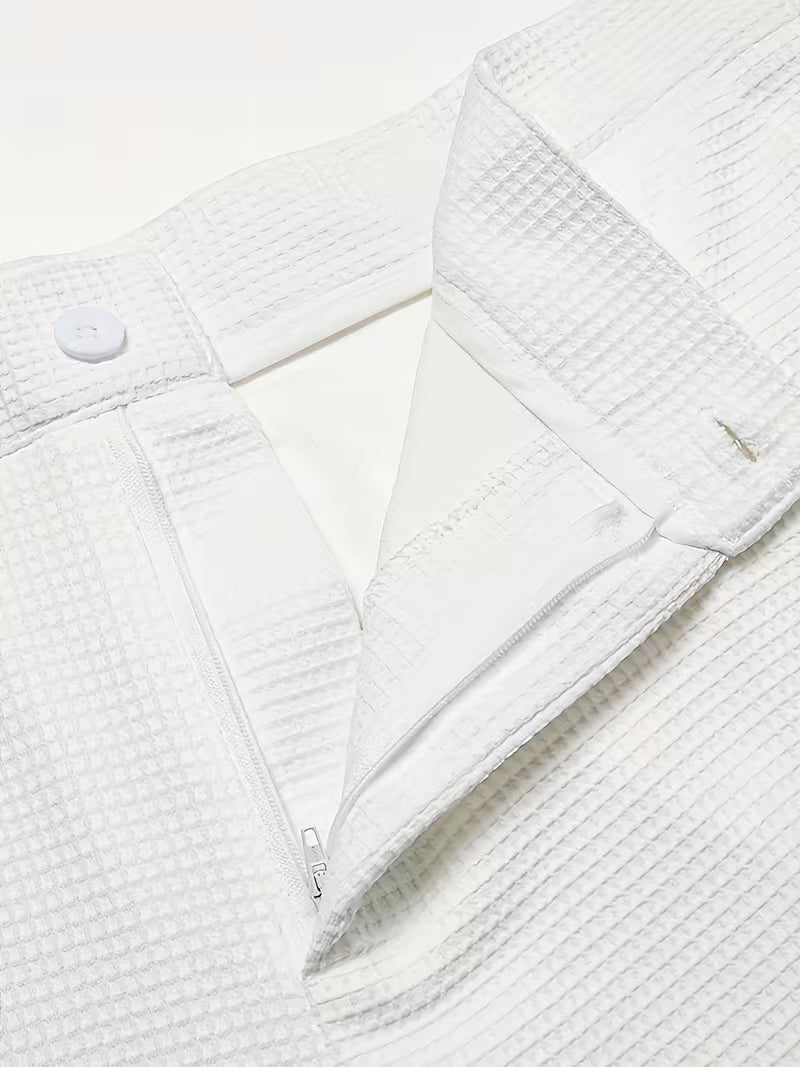 Męskie Spodnie z Kieszeniami Bocznymi | Wygodny Regular Fit | Casual Styl | Na Co Dzień i Czas Wolny