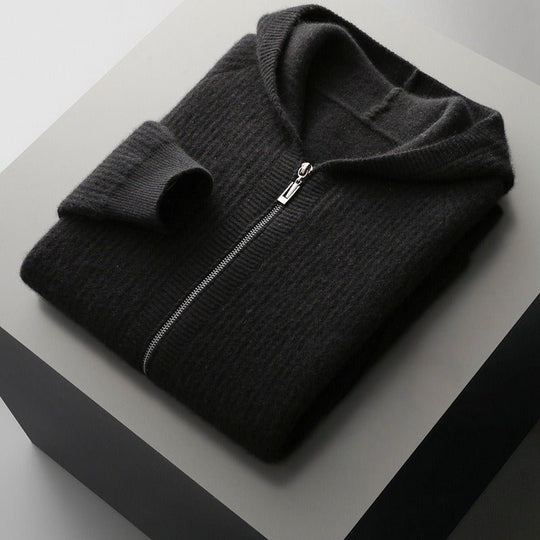 Reiner | Hoodie z wełny merino