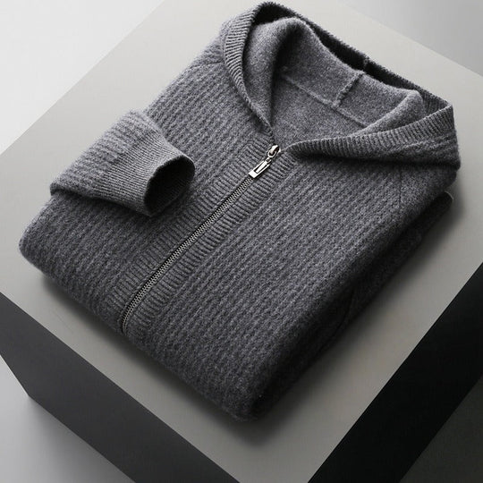 Reiner | Hoodie z wełny merino