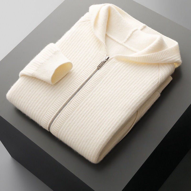 Reiner | Hoodie z wełny merino