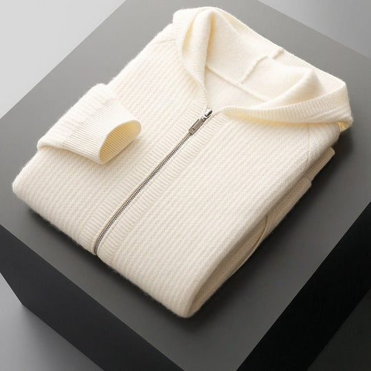 Reiner | Hoodie z wełny merino