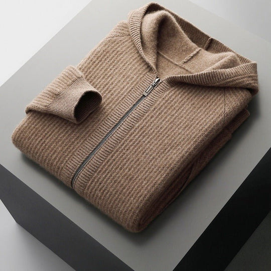 Reiner | Hoodie z wełny merino
