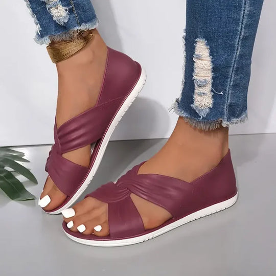 SoleKnots | Kobiece Sandały z Węzłem, Wygodne i Stylowe Letnie Klapki