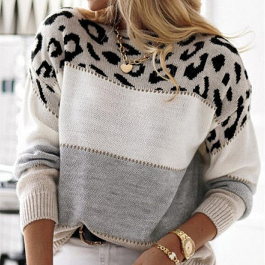 Yara™ - Sweter w Cętki z Stylem