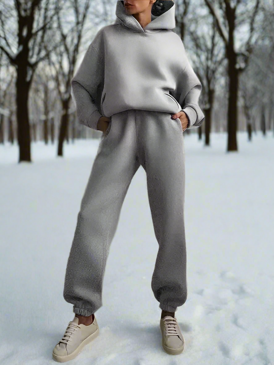 Cozy | Dres Damski z Kapturem i Spodniami Dresowymi | Komfortowy, Casual Look