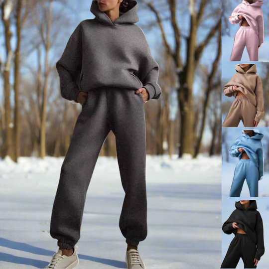 Cozy | Dres Damski z Kapturem i Spodniami Dresowymi | Komfortowy, Casual Look