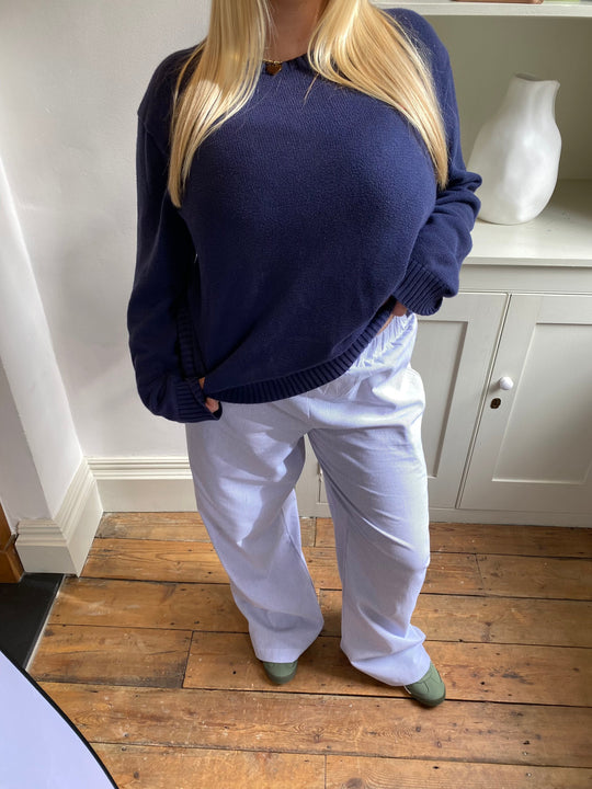 Stylowe Spodnie Loungewear z Miękkiego Materiału na Lato – Damskie