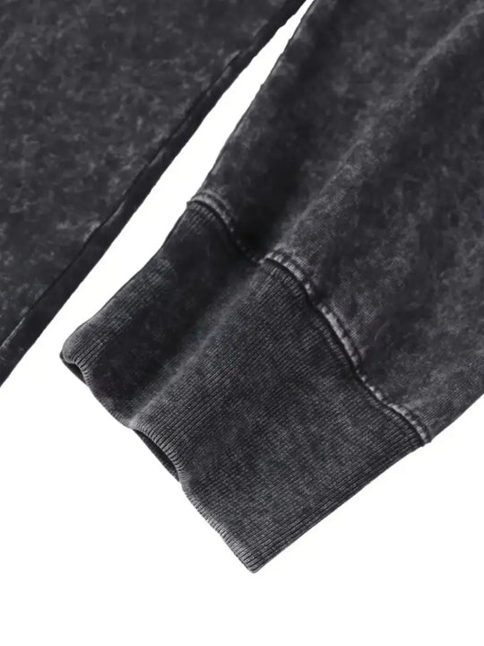 Męska Koszula z Długim Rękawem Vintage Washed | Efekt Prania | Klasyczny Kołnierzyk | Regular Fit | Jesień Wiosna Casual