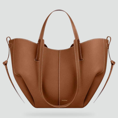 Torba tote damska | vintage, wewnętrzne przegrody