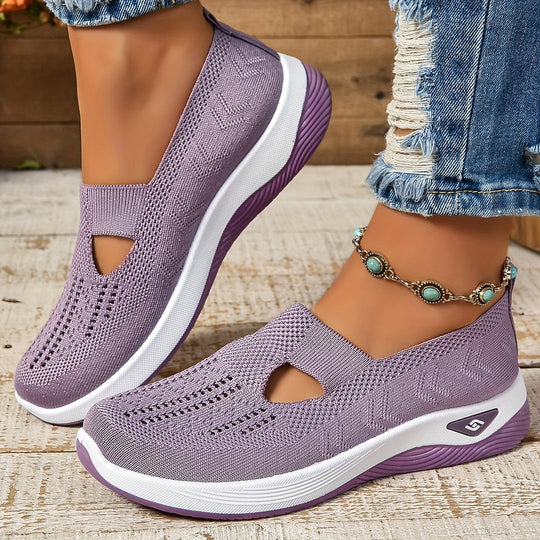 AirStep | Męskie buty ortopedyczne - oddychająca dzianina, wyściółka ortopedyczna