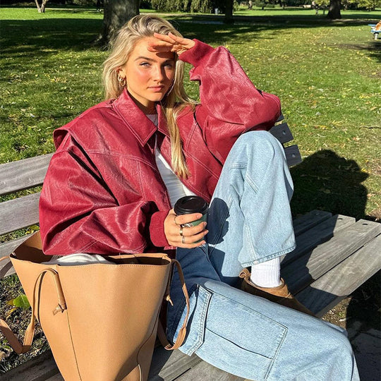 Elina - Oversized Bomberjack