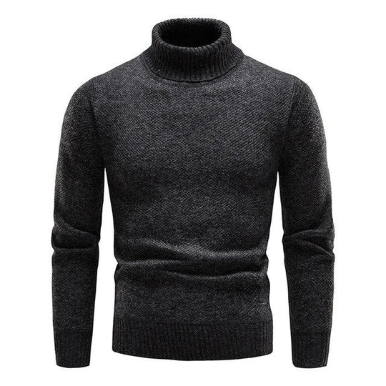 Sweter z Golfem o Regularnym Kroju dla Mężczyzn | Idealny na Jesień i Zimę
