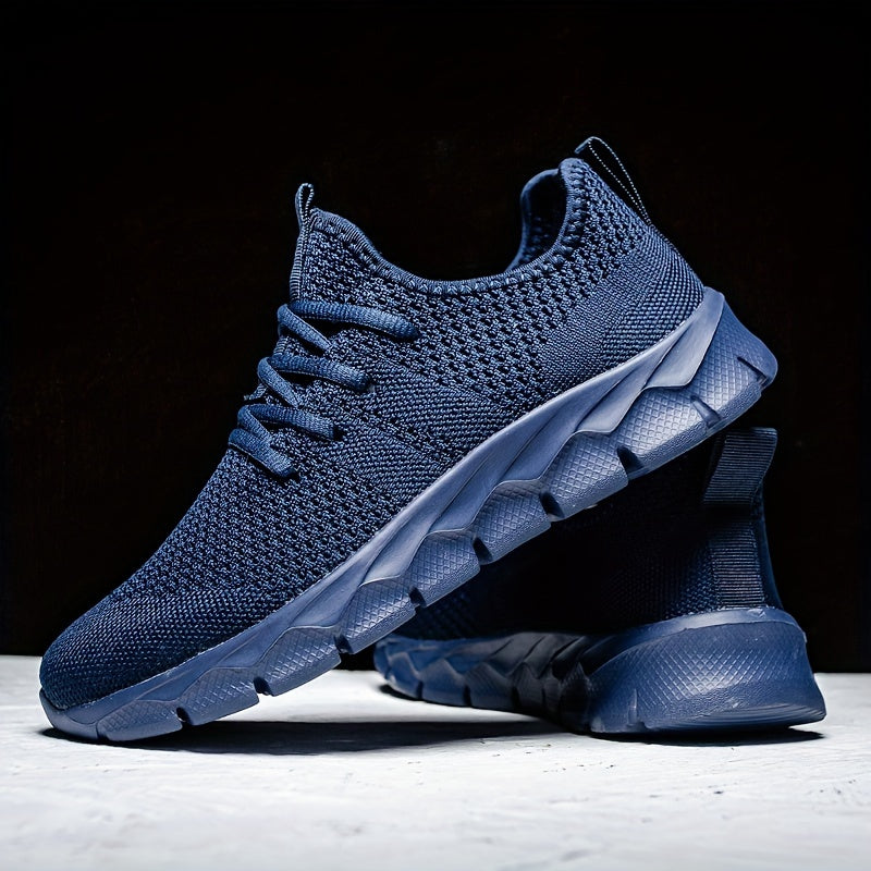 Męskie sneakersy | Oddychające i lekkie | Modny design z siatki | Wygodne buty biegowe