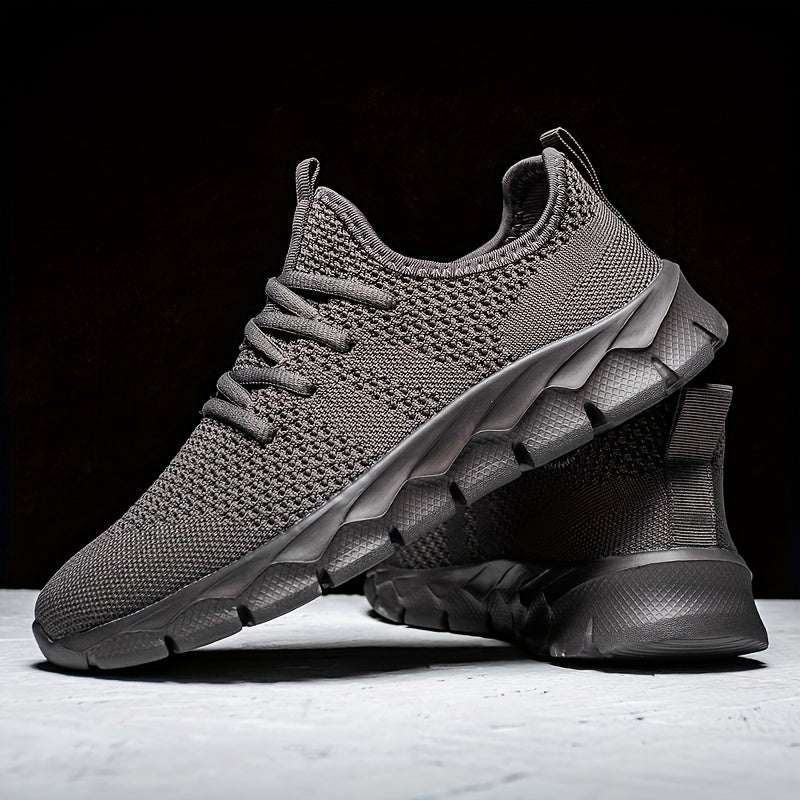 Męskie sneakersy | Oddychające i lekkie | Modny design z siatki | Wygodne buty biegowe