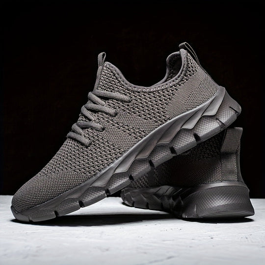 Męskie sneakersy | Oddychające i lekkie | Modny design z siatki | Wygodne buty biegowe