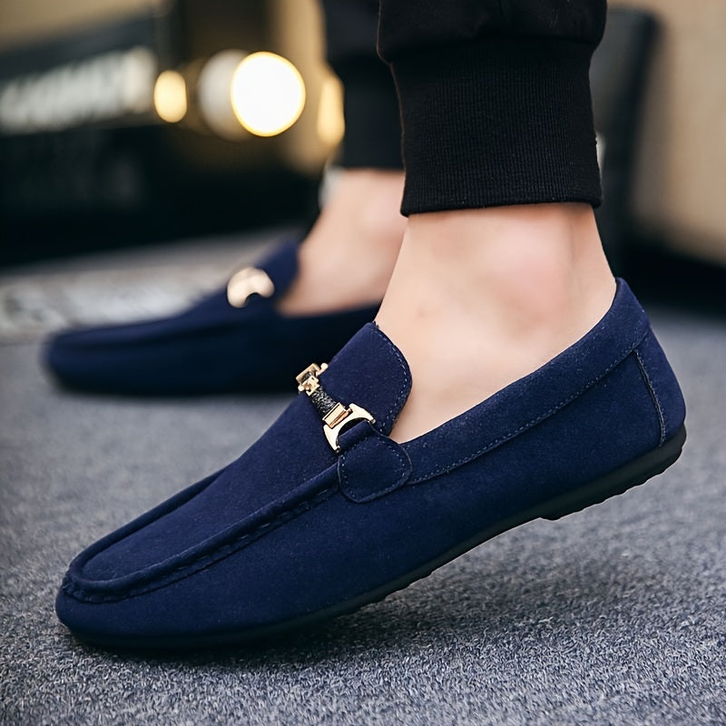 Mężczyzna | Mokasyny Slip-On | Skóra Syntetyczna | Casual i Biznes | Wygodne