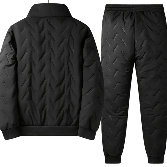 Męski Zimowy Dres | Kurtka i Spodnie | Ubrania Casual i Outdoor