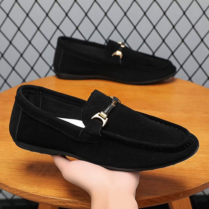 Mężczyzna | Mokasyny Slip-On | Skóra Syntetyczna | Casual i Biznes | Wygodne