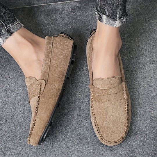 Mężczyzna | Mokasyny Slip-On | Lekkie i Wygodne | Antypoślizgowe | Casual