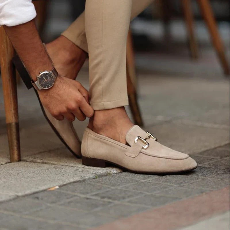 Mężczyzna | Skórzane Mokasyny | Styl Casual | Oddychające | Lekka Konstrukcja