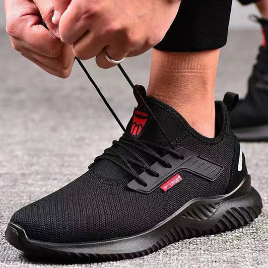 Buty robocze męskie | Stalowy nos i komfortowe dopasowanie | Premium trwała konstrukcja