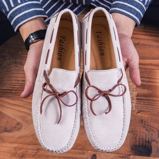 Męskie Loafersy | Prawdziwa Skóra | Slip-On | Miękka Podeszwa | Casual