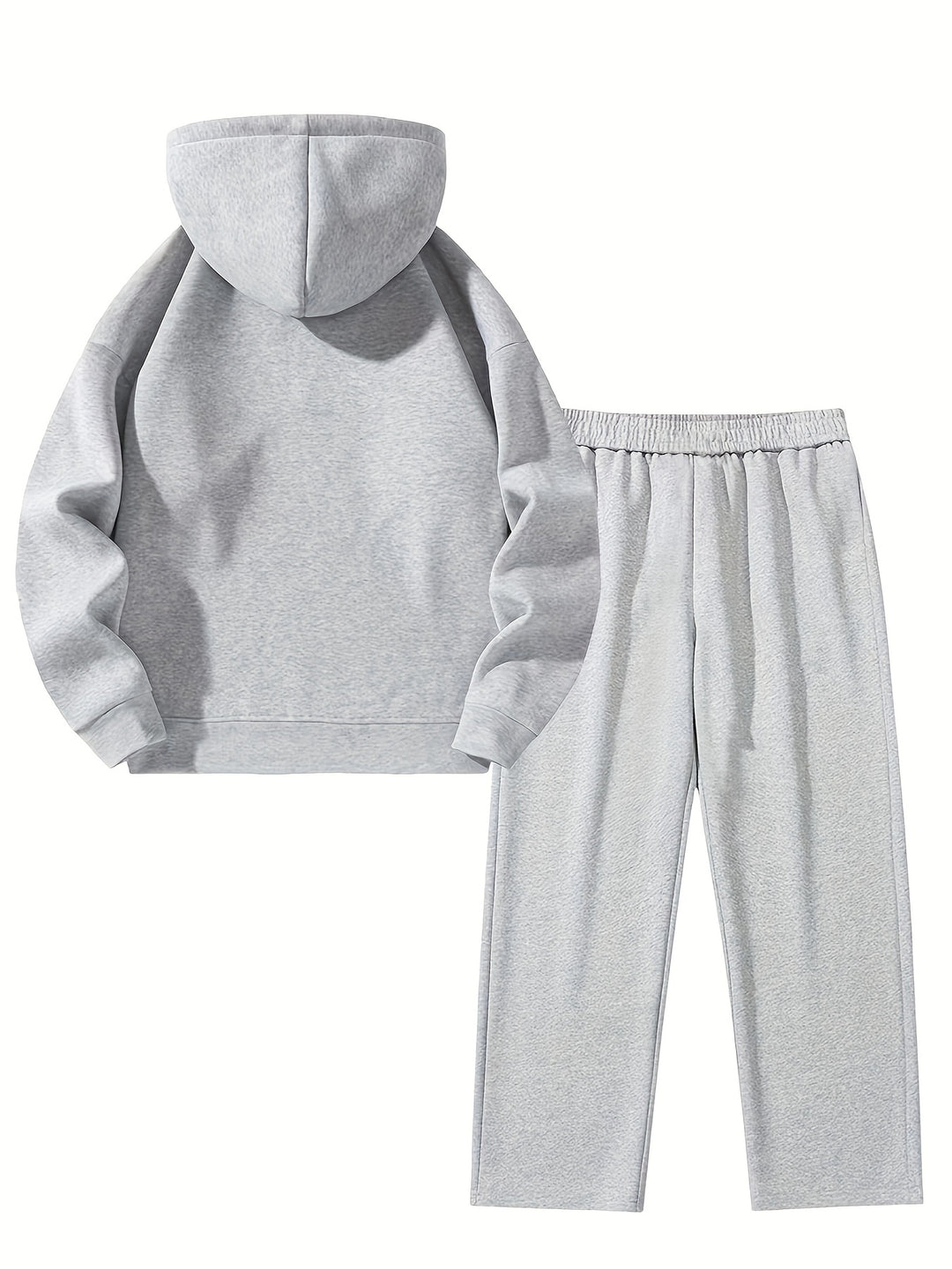 Męski Zestaw Sportowy | Bluza & Spodnie Dresowe | Lekka Elastyczność & Komfort | Casual