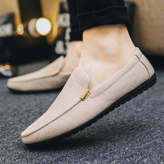 Męskie Mokasyny | Oddychające | Slip-On | Elastyczna Podeszwa | Casual