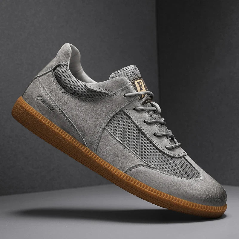 Męskie Sneakersy Retro | Niskie Sznurowane Buty Casual | Sportowe Sneakersy na Wiosnę i Lato