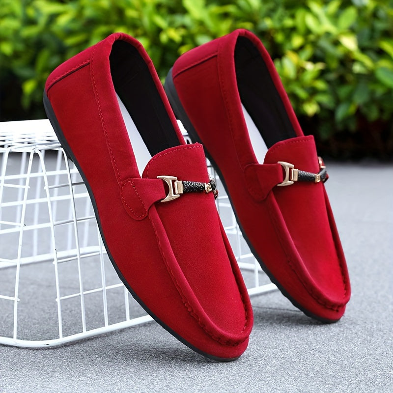 Mężczyzna | Mokasyny Slip-On | Skóra Syntetyczna | Casual i Biznes | Wygodne