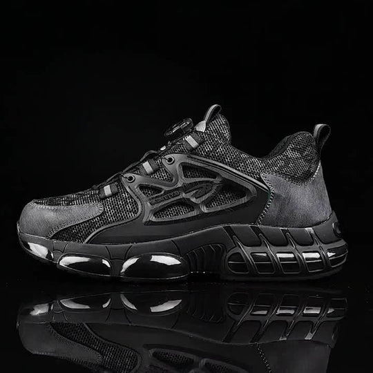 Buty robocze męskie | Stalowy nos i ochrona przed przebiciem | Oddychające i antypoślizgowe