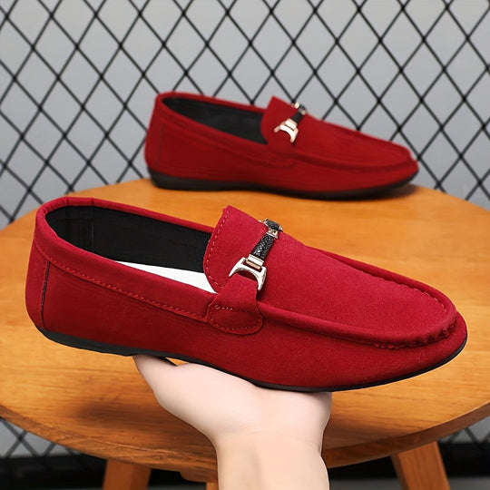 Mężczyzna | Mokasyny Slip-On | Skóra Syntetyczna | Casual i Biznes | Wygodne
