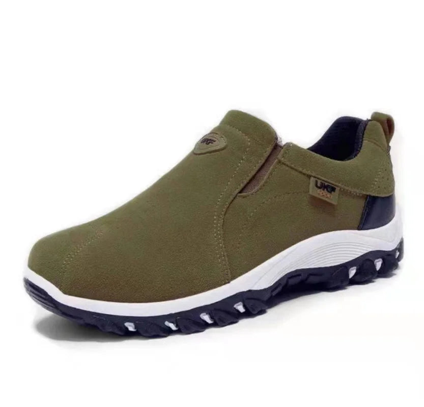 Męskie Buty Trekkingowe Slip-On | Lekkie i Oddychające | Casualowe Buty Outdoor na Co Dzień