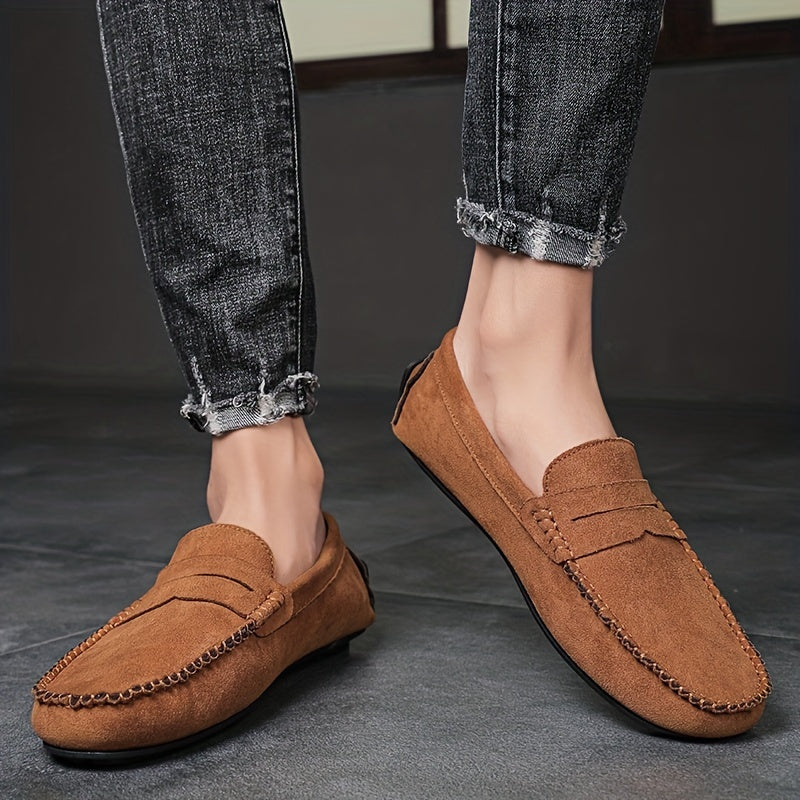 Mężczyzna | Mokasyny Slip-On | Lekkie i Wygodne | Antypoślizgowe | Casual