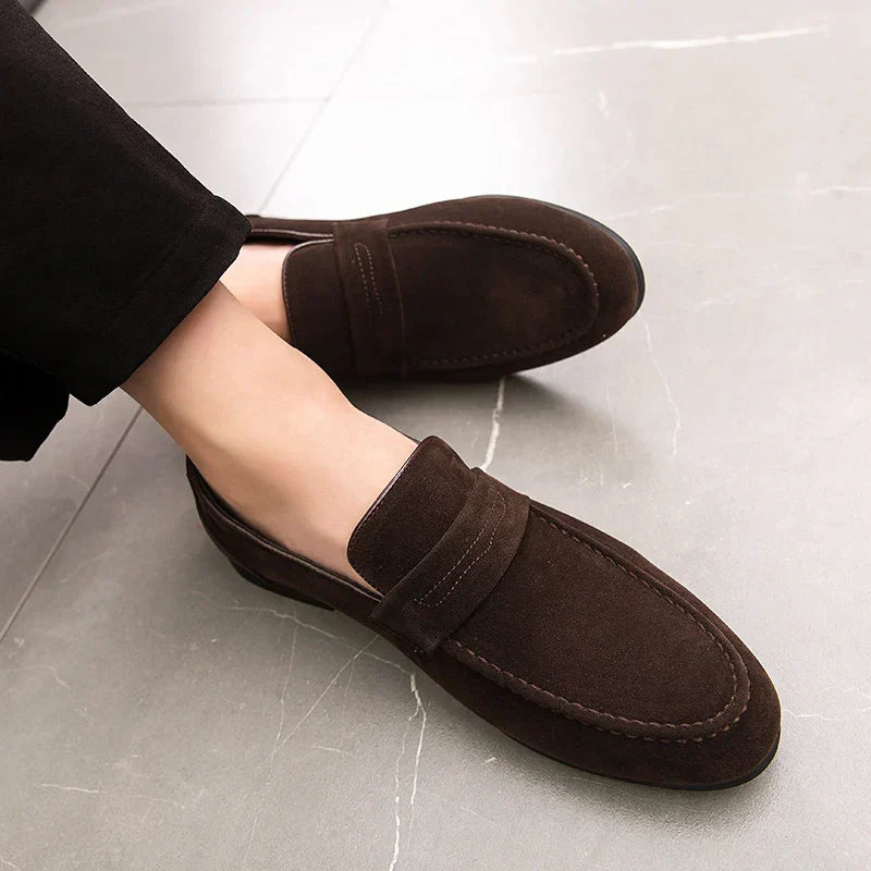 Mężczyzna | Loafersy Wsuwane | Sztuczny Zamsz | Miękkie | Całoroczne