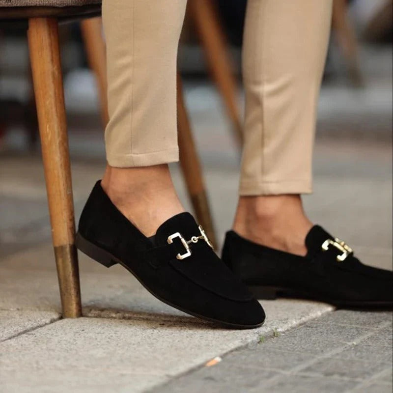 Mężczyzna | Skórzane Mokasyny | Styl Casual | Oddychające | Lekka Konstrukcja