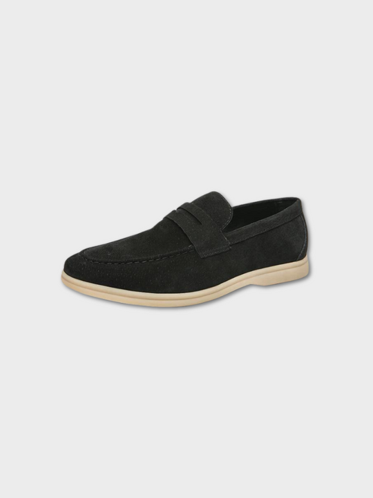 Mężczyzna | Loafersy Vintage | Model Wsuwany | Regular Fit | Podeszwa Antypoślizgowa