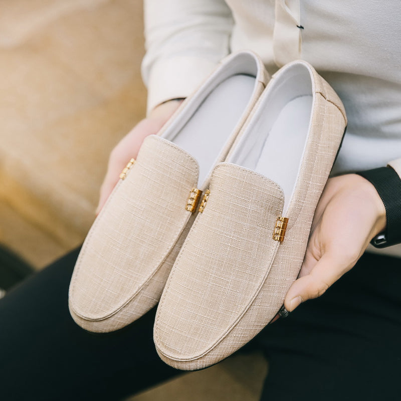 Męskie Mokasyny | Oddychające | Slip-On | Elastyczna Podeszwa | Casual
