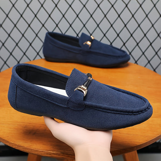 Mężczyzna | Mokasyny Slip-On | Skóra Syntetyczna | Casual i Biznes | Wygodne
