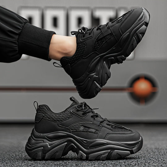 Męskie Sneakersy | Gruba Podeszwa & Modny Design | Luksusowe & Wygodne